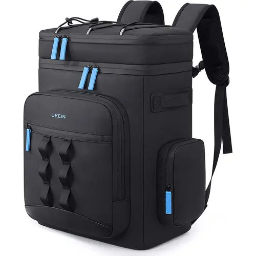 UKEIN Large Insulated Cooler Backpack for Men Women, 17.6" Soft Lightweight Picnic Backpack Holds 50 Cans, Waterproof Lunch Backpack for Camping Beach Fishing Travel Hiking Work tiktokshopbacktoschool,back to school,