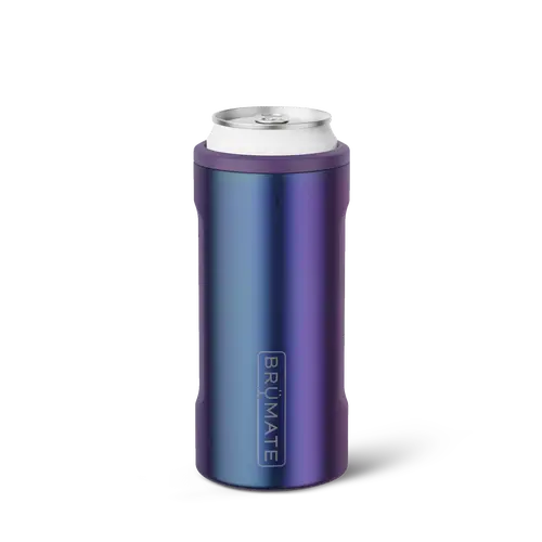BrüMate Hopsulator Slim Insulated Can Cooler | 12oz Slim Cans | Skinny Can Stainless Steel Drink Holder