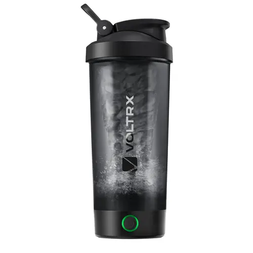 VOLTRX Protein Shaker Bottle, Merger USB C Rechargeable Electric Protein Shake Mixer, Shaker Cups for Protein Shakes and Meal Replacement Shakes, BPA Free, 24oz