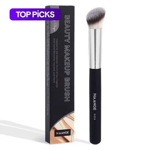 MAANGE Professional Thumb Concealer Face Brush, Multifunctional Soft-Bristle Makeup Brush, Makeup Blending Brush for Daily Makeup, Ideal for Women and Girls #GLOBAL PICKS