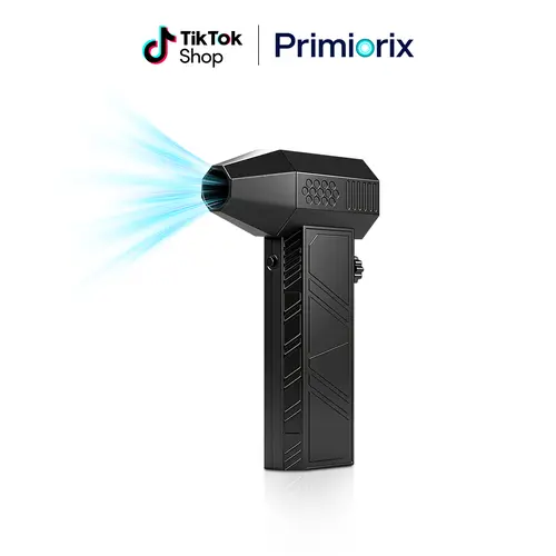SRGARH Powerful Cordless Miniaturized Turbo Cooling Personal Fan - High-Speed Handheld Rechargeable Type-C Portable Fan for Car Cleaning, Keyboard Cleaning, Cordless Turbo Fan