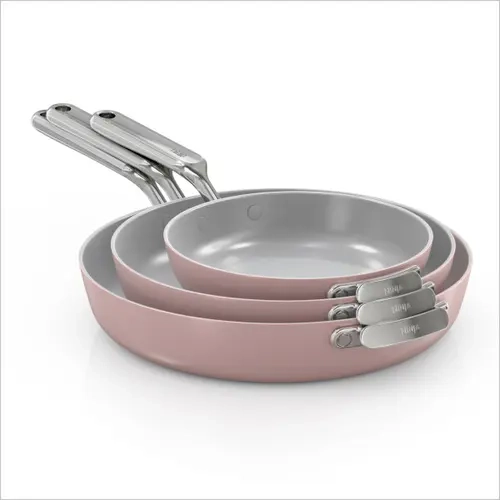 Ninja NeverQuit 3-Piece Fry Pan Ceramic Cookware Set - CQ13000
