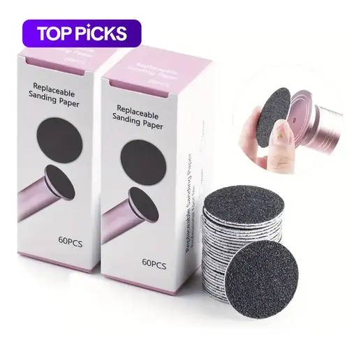 Replaceable Sanding Paper, 2 Boxes Disposable Foot File, Foot Rasp, Exfoliating Foot Dead Skin Remover Tool, Foot Dead Skin Remover, Pedicure Care Tool, Nail Tech Supplies #TOP PICKS