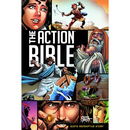 The Action Bible: God's Redemptive Story -- Sergio Cariello - Bible