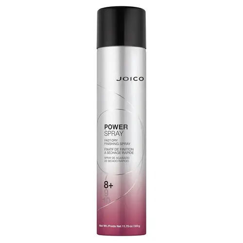 Joico Power Spray Fast-Dry Finishing Spray 9oz Blow-Dry Texturizing Product Waterproof Strong Hold