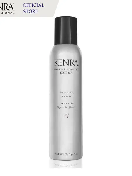 Kenra Professional Volume Mousse Extra 17 | Firm Hold Mousse | Alcohol Free | Non-drying, Non-flaking Lightweight Formula | Tames Frizz & Conditions | Thermal Protection up to 45F | All Hair Types