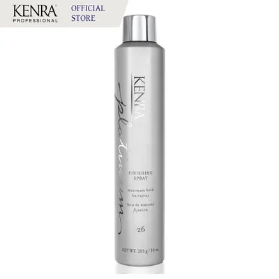 Kenra Professional Platinum Finishing Spray 26 | Maximum Hold Hairspray | Fast-drying, Non-Flaking, Non-Drying | Humidity-Resistant |All-Day Style Retention |High-Shine Finish |All Hair Types