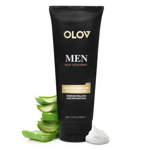 OLOV Deodorant for Men UltraPremium Aluminum-Free Antiperspirant, Clear Formula, Sweat & Odor Protection, Soft & Comfortable Fragrance 3.4fl oz Body Care Cleanser,travel essentials,sunscreen