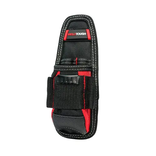 MELOTOUGH Small Tool Pouch Technician's Clip on Tool Pouch,Tool Belt Pouch Holster Mini Electrican Tool Holder with Sanp Clip, Tool Bags, Tool Pouch Organizer