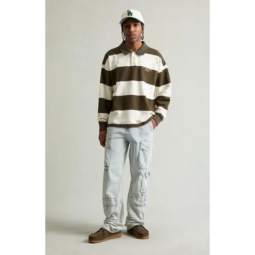 Pacsun Men's Dylan Baggy Jeans Cargo Light Indigo