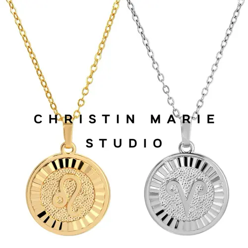 Fine Chain Zodiac Necklace