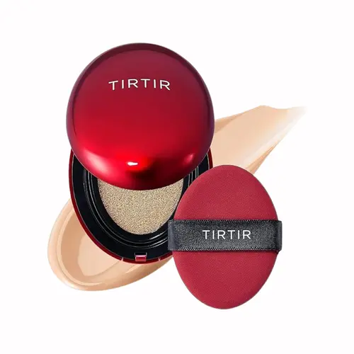 [Official TIRTIR Partner] Mask Fit Red Cushion, Long Lasting, High Coverage, Semi Matte Light Finish, All Skin Type, Hydrating, makeup by mario powder