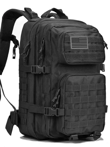 Military Tactical Backpack Large 3 Day Assault Pack 40L Molle Bag for Men Waterproof High-Density Fabric Versatile Multi-Compartment Design for Hiking Daypacks, Gym Sports Bag, Travel, Fishing, Durable Backpack, Organized Daypack Summe,Father's Day Gift