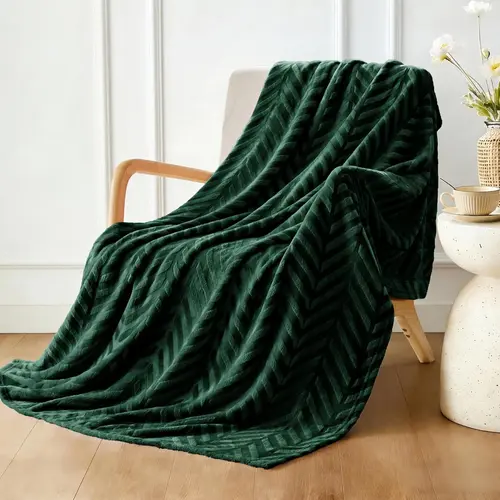 【backtoschoolday】Whale Flotilla Flannel Fleece Queen/King Size Blanket for Bed, Soft Fluffy Velvet Bedspread Coverlet with Decorative Chevron Pattern for All Season, Warm and Lightweight, 90x104/90 Inch,