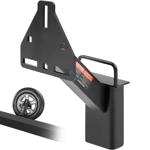 【toolupgrade】VEVOR Wrought Iron Spare Tire Carrier, 160 lbs Capacity Utility Trailer Mount - Multi-Bolt Fit for 4/5/6/8 Lugs Wheels (4" 4.25" 4.5" 4.75" 5" 5.5" 6" 6.5", 4x4, 5x5 Bolt Patterns) | Vehicle Accessories, Car Tire Trailer Parts