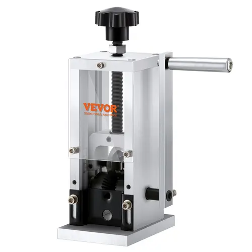 【Summerfinds】VEVOR Wire Stripping Machine Hand Tools - Manual Crank/Drill Powered, 0.06''-0.98'' Diameter, Visible Stripping Depth Reference, Portable Aluminum Frame, Multi-Wire Type, Ideal for Power Outage Use