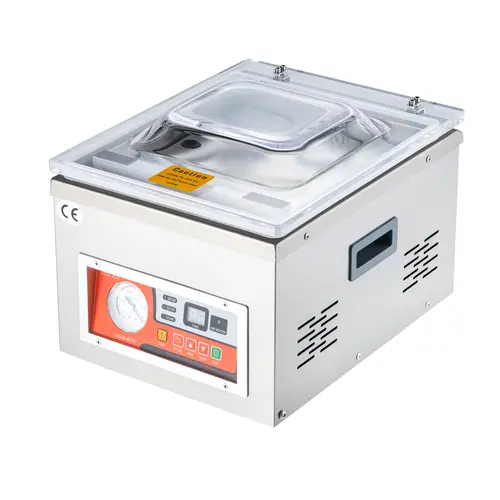 【Summerfinds】VEVOR Chamber Vacuum Sealer - 260W Sealing Power15.7" Sealing LengthCompact Kitchen Appliances for Wet FoodsMeatsMarinadesHome Kitchen & Commercial Use Appliances, Bagged Vacuum Sealers
