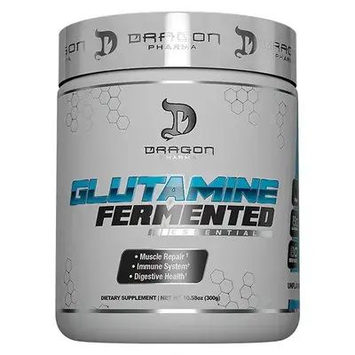 Dragon Pharma Glutamine Fermented - 60 Servings - Amino Acid Supplement for Muscle Repair & Immune System Support