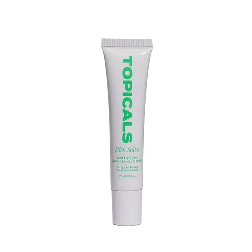 Topicals Slick Salve Lip Repair Balm - Mint Flavor, Balm Type, with Hyaluronic Acid & Ceramides, Self Care Products for Hydration, Comfort & Smoothing Lip Lines, Smooths Lip Lines