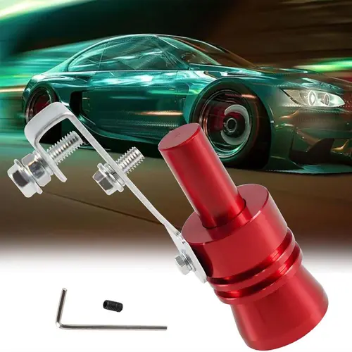【SUMMER SALE】Automotive Universal Turbo Whistle - Vehicle Car Exterior Horn Accessory, Tailpipe Noise Enhancer, Turbo Whistle Working Truck Accessories Compatible with Cars, Motorcycles