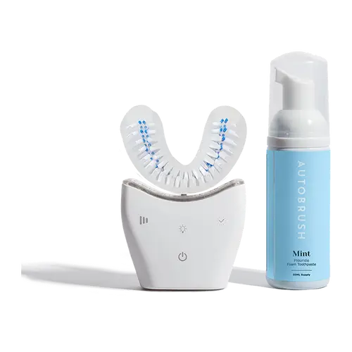 Autobrush Sonic Pro Bundle - Electric Toothbrush & Toothbrush Head with Foaming Toothpaste