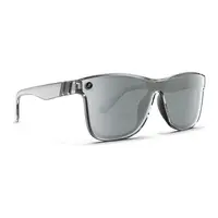 Blenders Millenia X2 Silver Strike Sunglasses – Polarized, UV400 Protection, Scratch-Resistant, Futuristic Shield Frame for Bold Style