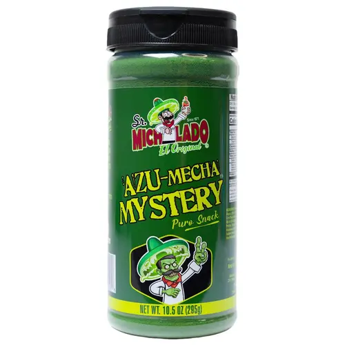 Azu-Mecha MYSTERY - Snack Seasoning - Sr. Michelado - Bottle Flavor powder chile powder - so good on pickle s sr michel a do