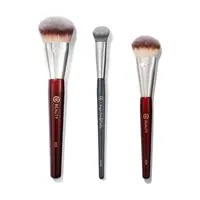 BK Beauty Flawless Face Makeup Brush Trio