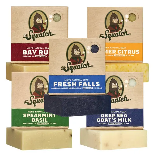 Win The Gold! - Dr. Squatch - Bar Soap 5-Pack