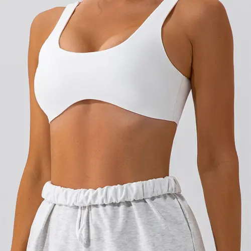 Women's Solid Wireless Stretch Sports Bra, Fitness Bra, Training Bra, Sporty Breathable Comfortable Bra, Ladies Sportswear for Indoor Outdoor Wear, Valentine's Day Gift for Girl, Running Workout Bras