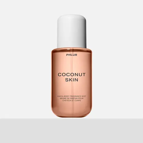 PHLUR Coconut Skin Body Mist - Full Size Hair & Body Fragrance Mist with Coconut, Tiare Blossom, Sandalwood & Salted Amber (8 fl oz)