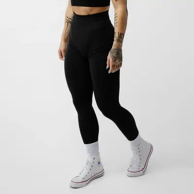 Halo Leggings - High-Rise, Squat Proof, 4-Way Stretch with Back Scrunch & V-Tapered Detailing Compression