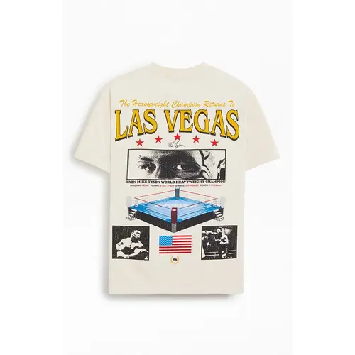 PacSun Men's Mike Tyson Return To Las Vegas T-Shirt - Multicolor