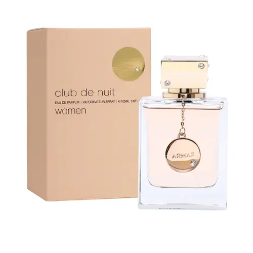 Armaf CLUB DE NUIT Women's Eau de Parfum (EDP Spray) - 3.5oz (105ml) Single Item Elegant Floral Women's Perfume, Long-Lasting Fragrance for Collection
