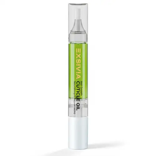 EXSIVIA Nail Growth Cuticle Oil Pen 10ml – Vitamin E & Jojoba Infused Nail Strengthener Serum – Nourishes Dry Cuticles, Repairs Brittle Peeling Nails, Promotes Healthy Nail Growth – Non-Greasy, Vegan & Leak-Proof Pen