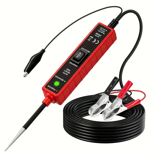 Multi-functional Automotive Electrical System Tester - Handheld Universal 6-24V DC Circuit Testing Tool, Car Voltage Tester for Vehicle Repair