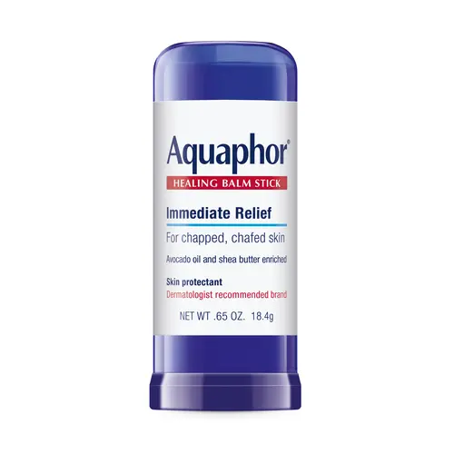 Aquaphor Healing Balm Stick, 0.65 oz Body Care Moisturizer with Avocado Oil & Shea Butter - Hypoallergenic, Daily Hydrating, Soothing for Chapped Skin