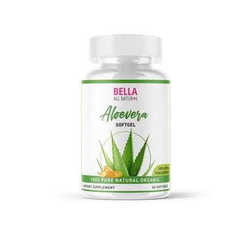 Bella All Natural Aloe Vera Softgel, 60ct