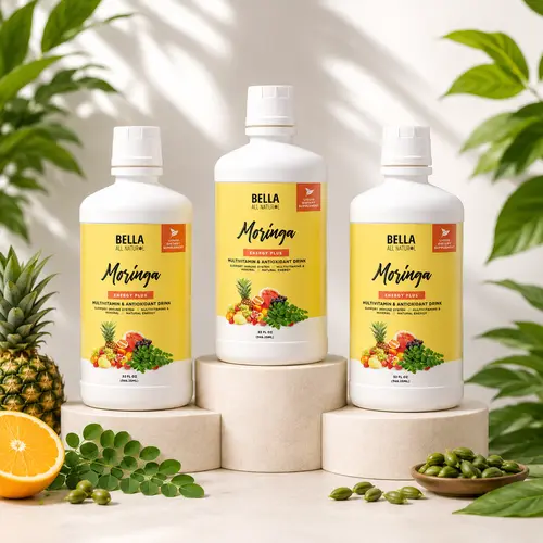 Bella All Natural Moringa Juice - 3 Pack