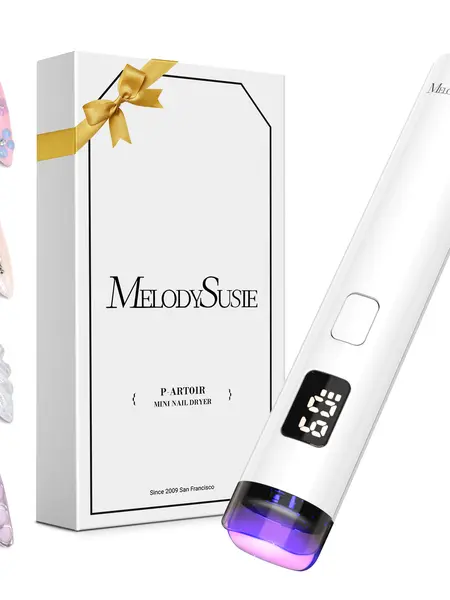 Rechargeable Mini LED/UV Nail Art Lamp for Gel Nails #Summervibes #DealsForYouDays