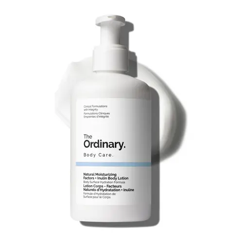 The Ordinary Natural Moisturizing Factors + Inulin Body Lotion, Lightweight Hydration for All-Day Moisture & Skin Barrier Support, 8.1 Fl Oz