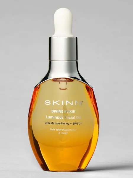 SKINN Cosmetics: Divine Elixir Luminous Radiant Facial Oil with SWT- 7 Technology & Manuka Honey + C | Ultra-Nourishing Facial Oil for ydration, Brightening, and Moisturizing -  Ideal for Sensitive, Normal, Oily and Dry Skin