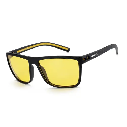 ZENOTTIC Polarized Sunglasses, Lightweight Durable TR90 Full Rim Tac Frame, 100% UV400 Block, HD Vision Driving Sunglasses, Fashion Men's High Quality Daily Eyewear