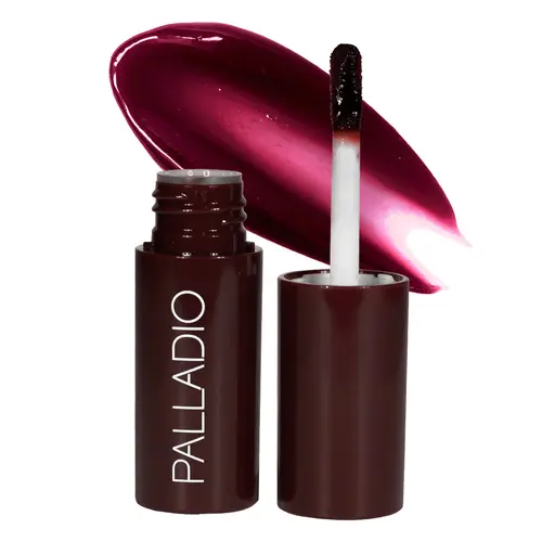 Palladio Beauty Jelly Tint Cosmetic - Hyaluronic Acid Hydrating Lip Stain for Cheeks & Lips, Radiant Vivid Color, Lightweight, Non-Sticky, Transfer-Proof, Moisture-Lock Glossy Natural Finish Makeup