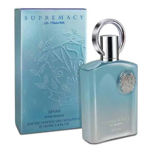 AFNAN Supremacy In Heaven Eau de Parfum 3.4 OZ / 100 ML Fragrance Cologne for Men, Men's Colognes