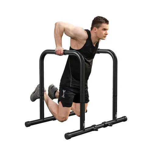 RELIFE Multi-Function Heavy Duty Dip Station, Calisthenics Dip Bar & Parallette Push Up Stands, Gym Equipment for Home Workout, Home Gym & Exercise Equipment