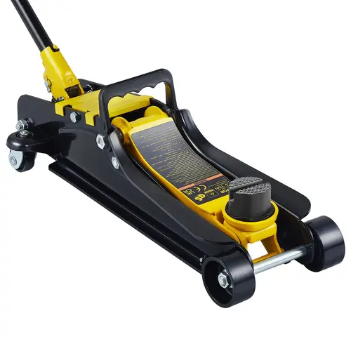 【BackToSchool】VEVOR Low Profile Floor Jack Heavy Steel Single Piston Hydraulic Pump, Tire Change Tool, Car Repair Tools, Car Tools
