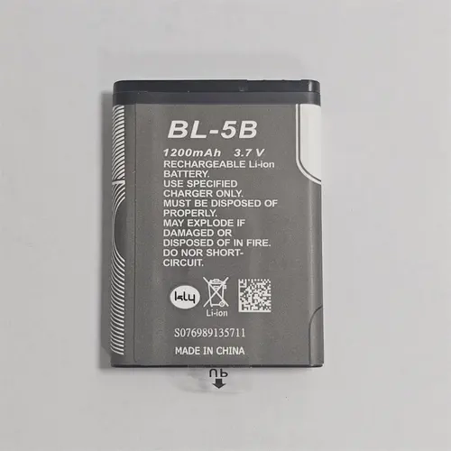 BL-5B 1200mAh 5V Lithium-Ion Secondary Rechargeable Replacement Camera Battery, 100% Original Photography Accessory for K8 Digital Camera – Batteries for Extended Shoot Time