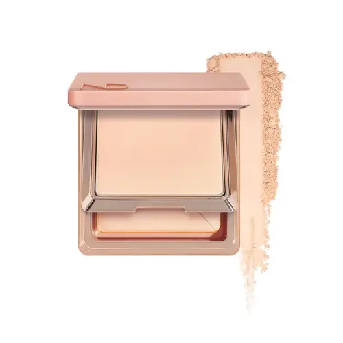 Natasha Denona HY-GLAM POWDER FOUNDATION Concealer Makeup Flawless Compact Matte Finish Korean Bio-Mimetic Pigments Anti-inflammatory Formula with HY-LUXE Sponge for Flawless Application Coverage Cosmetic