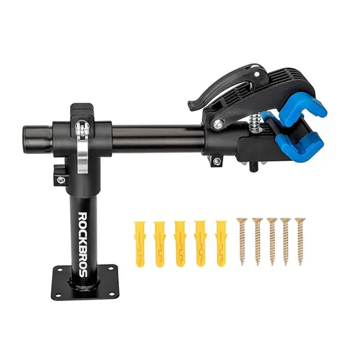 ROCKBROS Bench Mount for Bike and Boat,360° Swivel Clamp Design for Bike repair and livescope transducer,Workbench for Road & Mountain Bikes or Boat